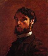 Frederic Bazille Portrait of a Man oil painting reproduction